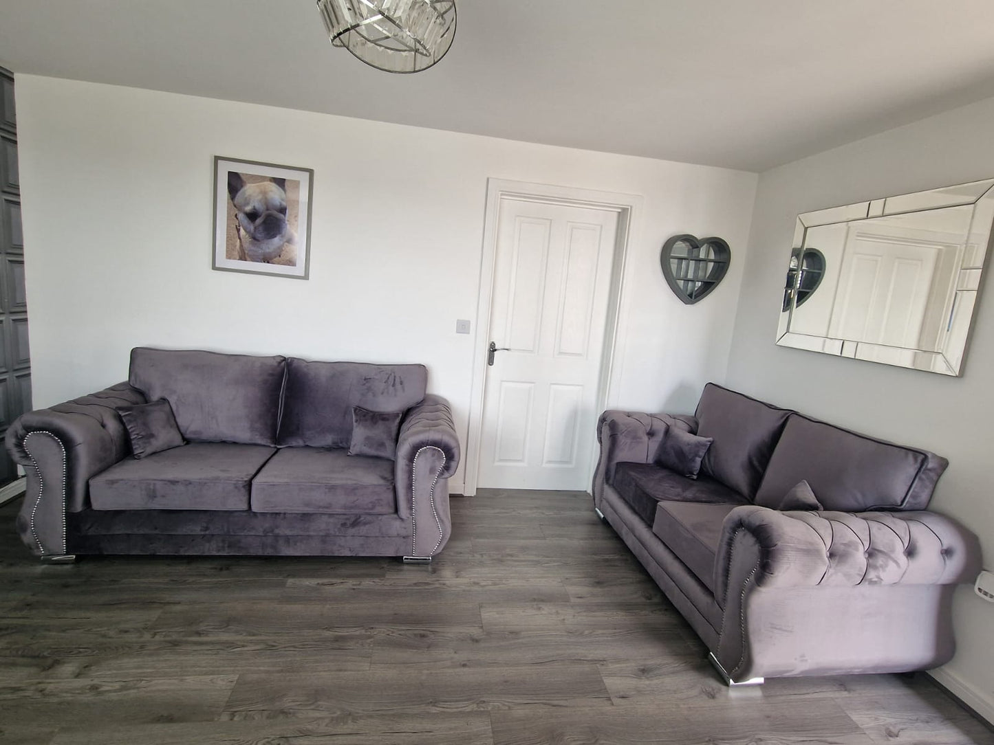 3+2 Falcon - Grey Fullback - Sofa Scape UK