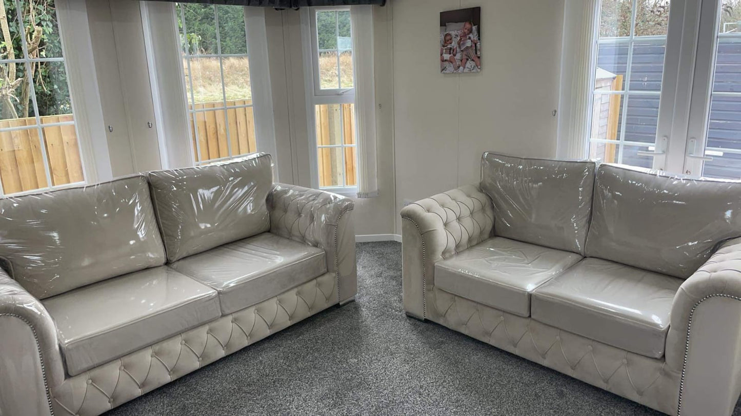 3+2 Malibu - Cream Fullback - Sofa Scape UK