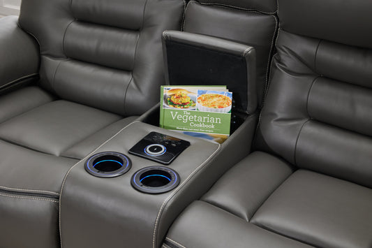 Cavallo 2 Seater -Electric Leather Recliner