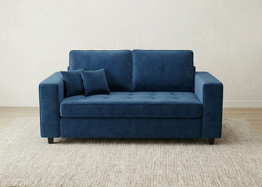 Axel Luxury Velvet 2 Seater Sofa Set