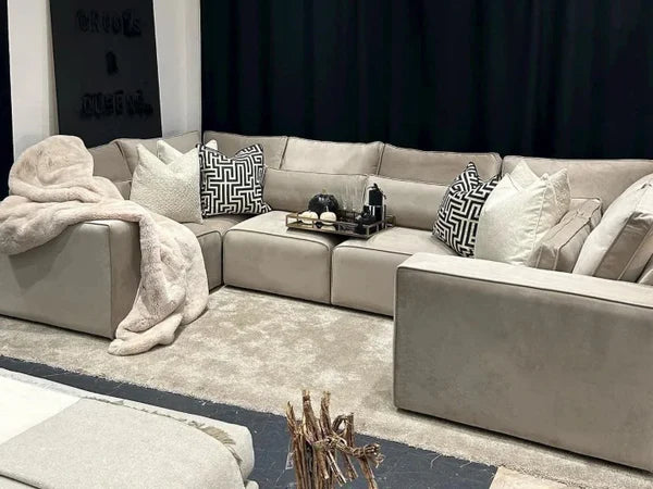 Belgrave U-Shape Sofa Closed End - Sofa Scape UK