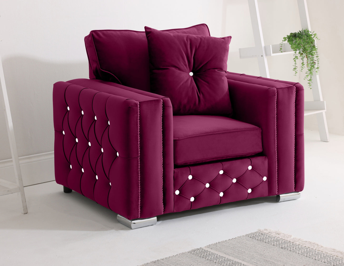 Ventura 3+2 Fullback + Extra Cushions + Diamonds