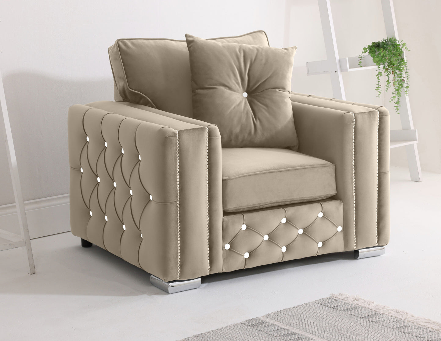 Ventura 3+2 Fullback + Extra Cushions + Diamonds