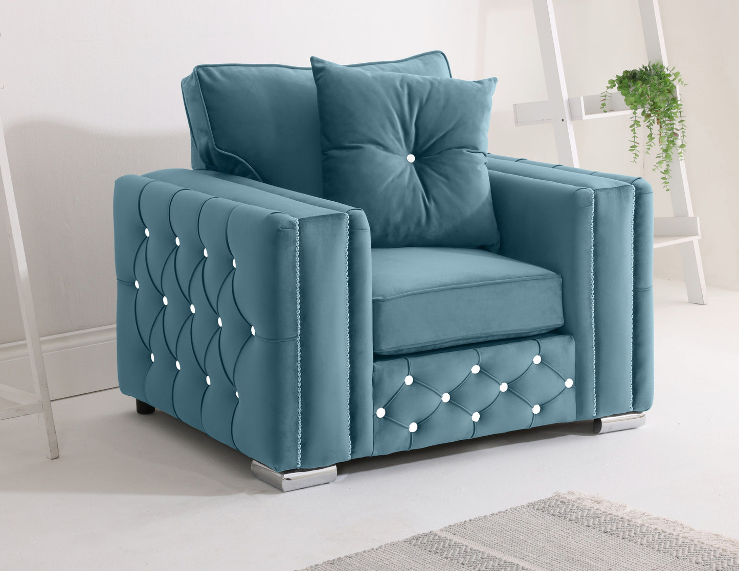 Ventura 3+2 Fullback + Extra Cushions + Diamonds