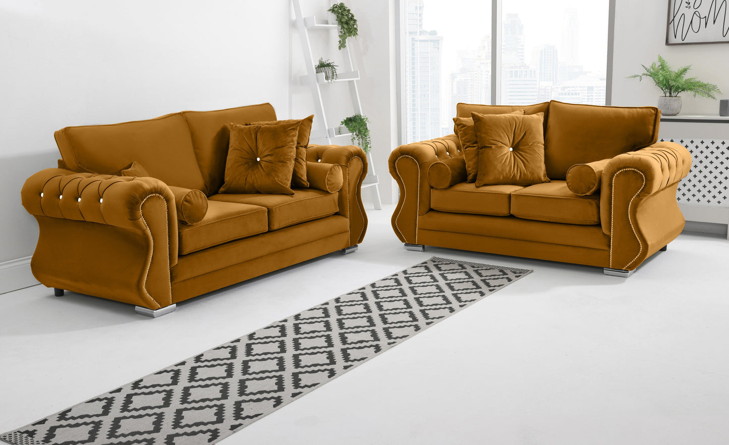 Strada 3+2 Fullback + Diamonds + Extra Cushions
