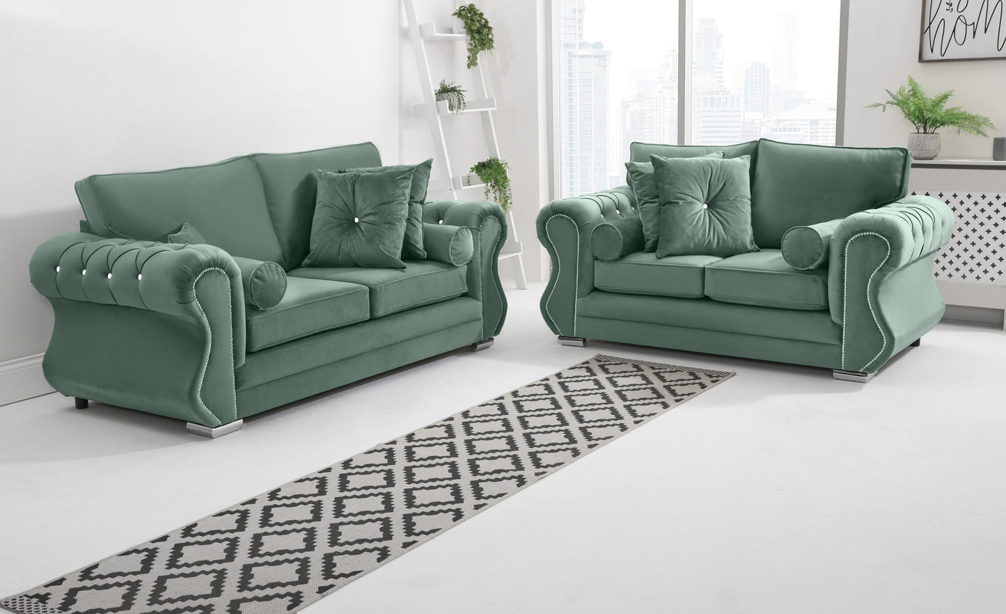 Strada 3+2 Fullback + Diamonds + Extra Cushions