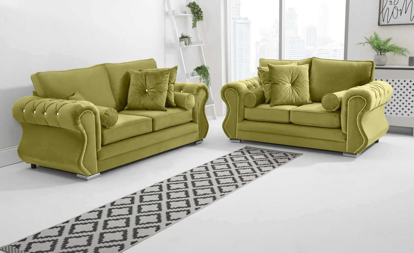 Strada 3+2 Fullback + Diamonds + Extra Cushions
