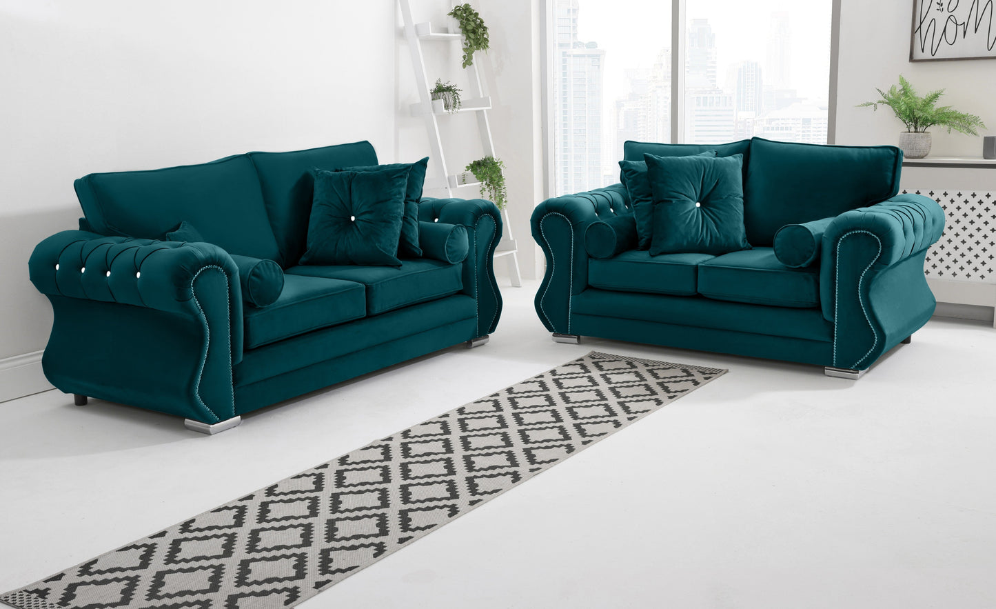 Strada 3+2 Fullback + Diamonds + Extra Cushions