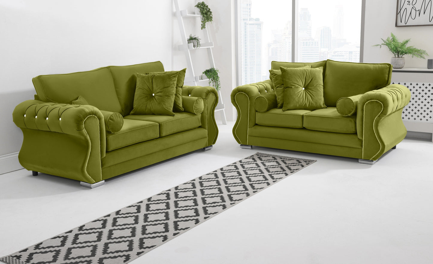 Strada 3+2 Fullback + Diamonds + Extra Cushions