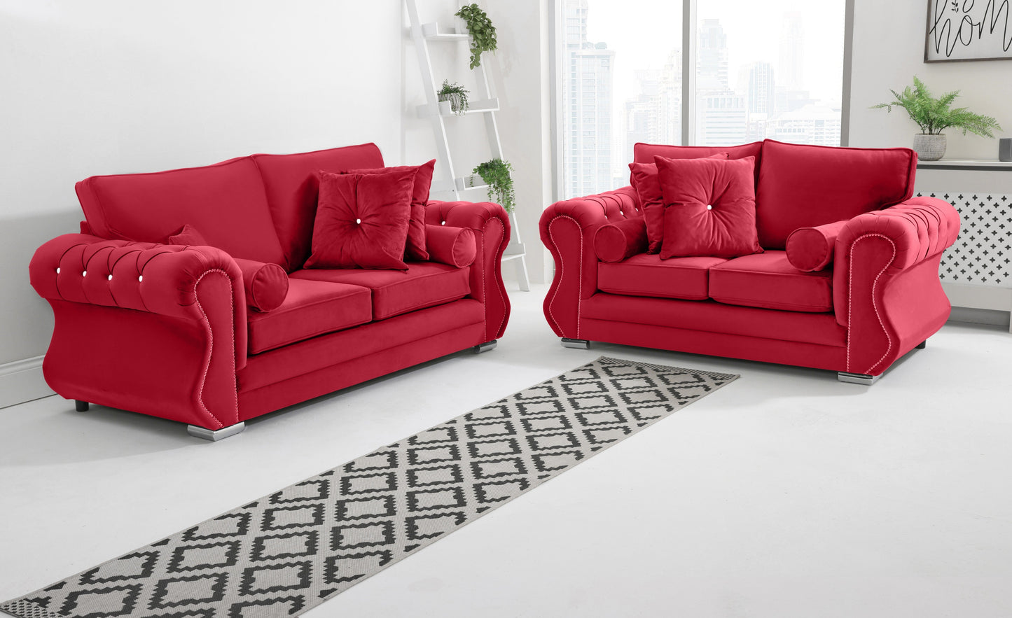 Strada 3+2 Fullback + Diamonds + Extra Cushions