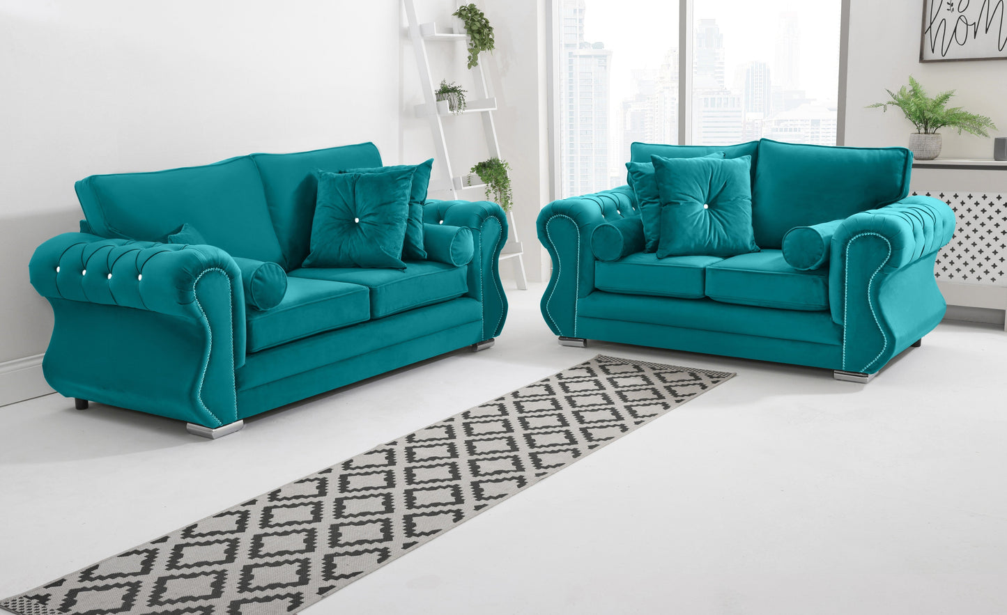 Strada 3+2 Fullback + Diamonds + Extra Cushions