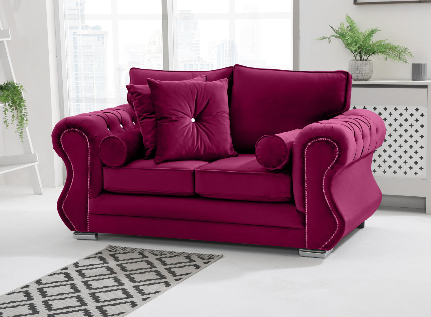 Strada 3+2 Fullback + Diamonds + Extra Cushions
