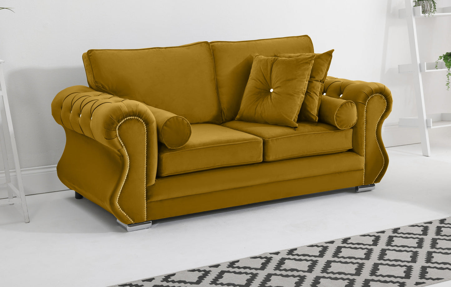 Strada 3+2 Fullback + Diamonds + Extra Cushions