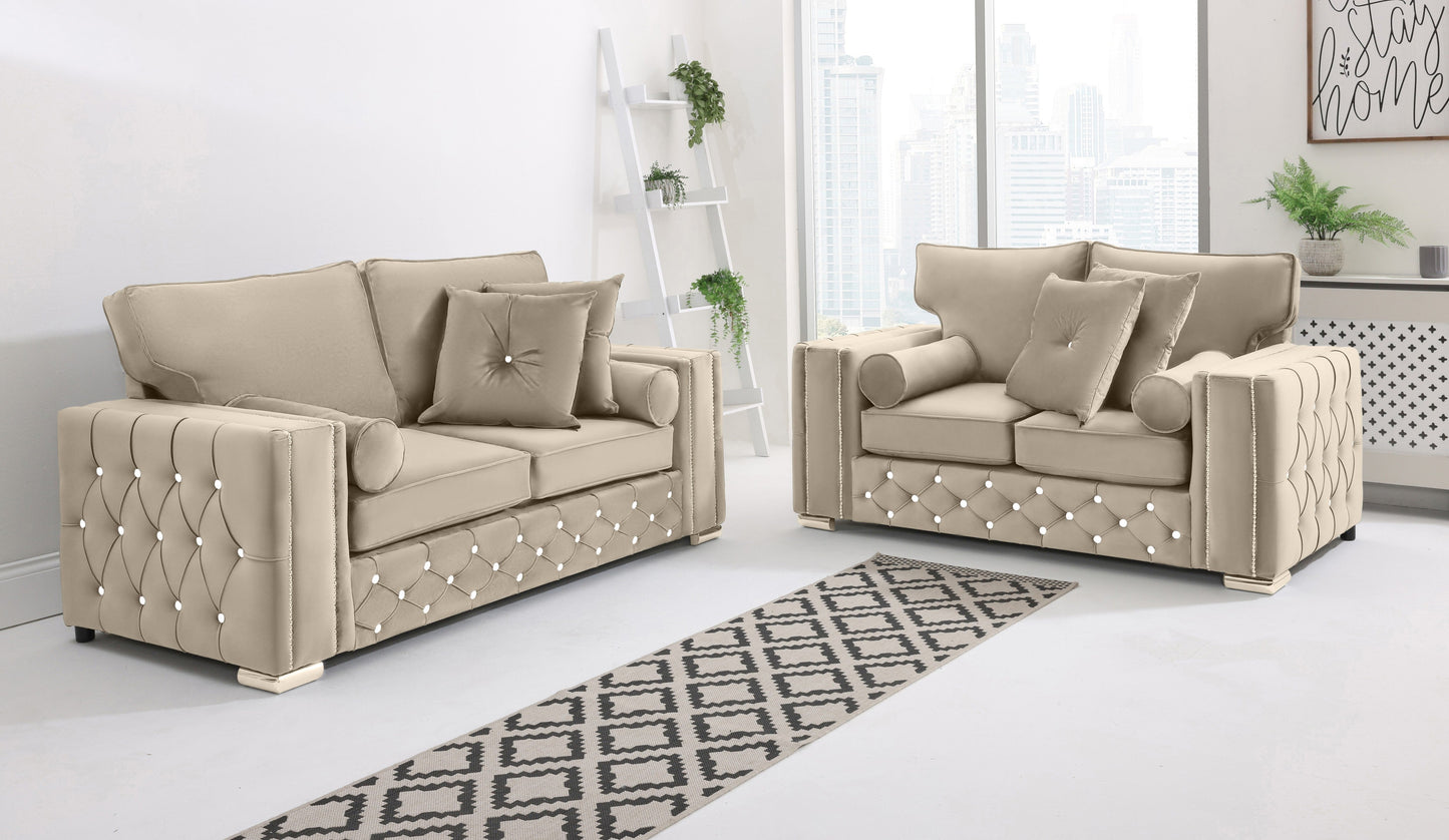 Ventura 3+2 Fullback + Extra Cushions + Diamonds