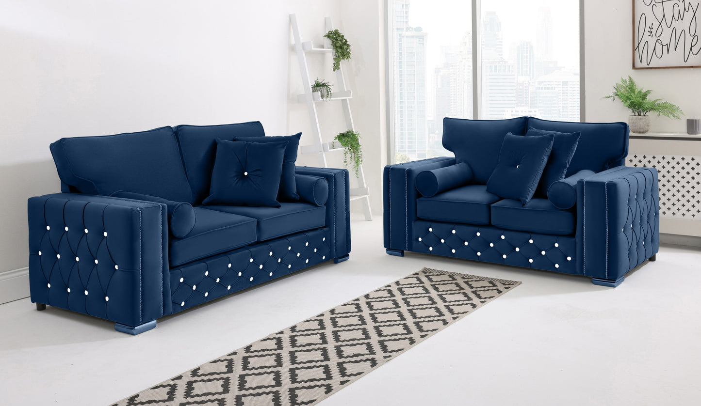 Ventura 3+2 Fullback + Extra Cushions + Diamonds