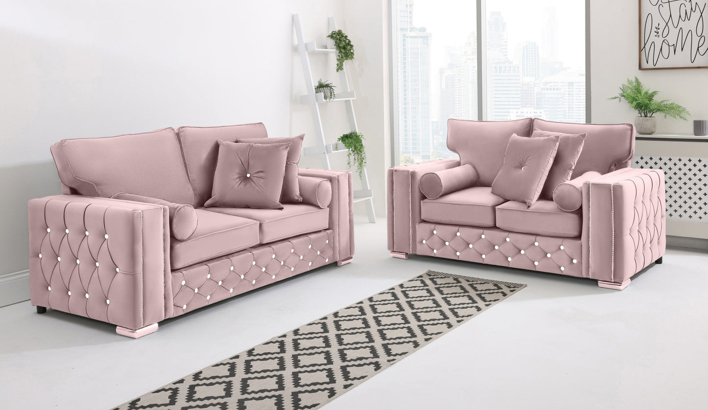 Ventura 3+2 Fullback + Extra Cushions + Diamonds