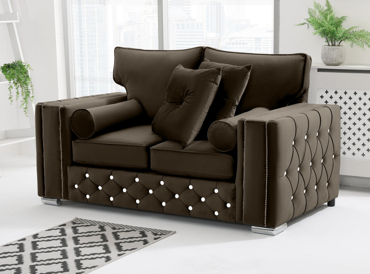 Ventura 3+2 Fullback + Extra Cushions + Diamonds