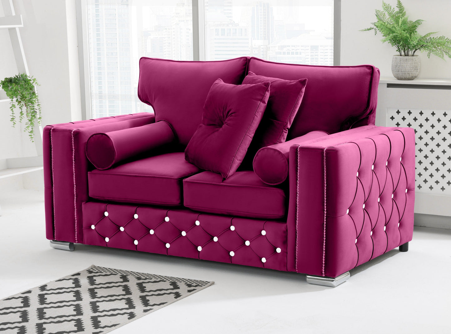 Ventura 3+2 Fullback + Extra Cushions + Diamonds