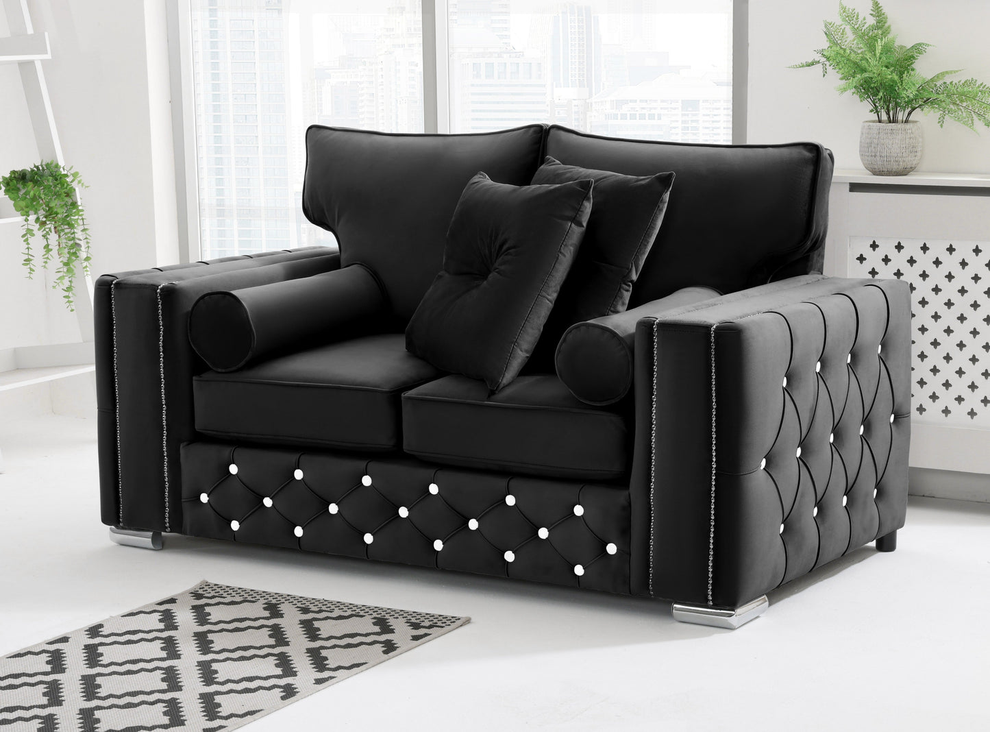 Ventura 3+2 Fullback + Extra Cushions + Diamonds