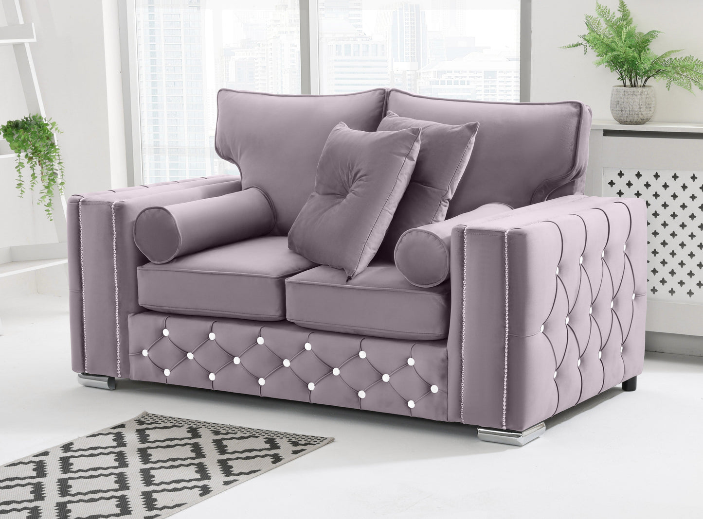 Ventura 3+2 Fullback + Extra Cushions + Diamonds