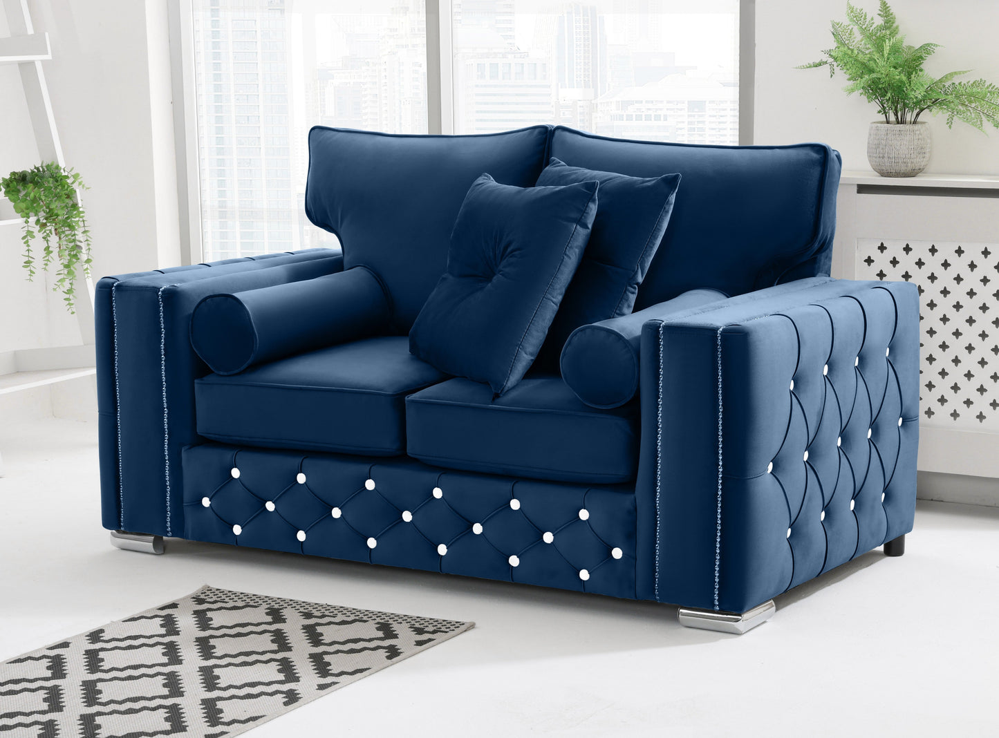 Ventura 3+2 Fullback + Extra Cushions + Diamonds