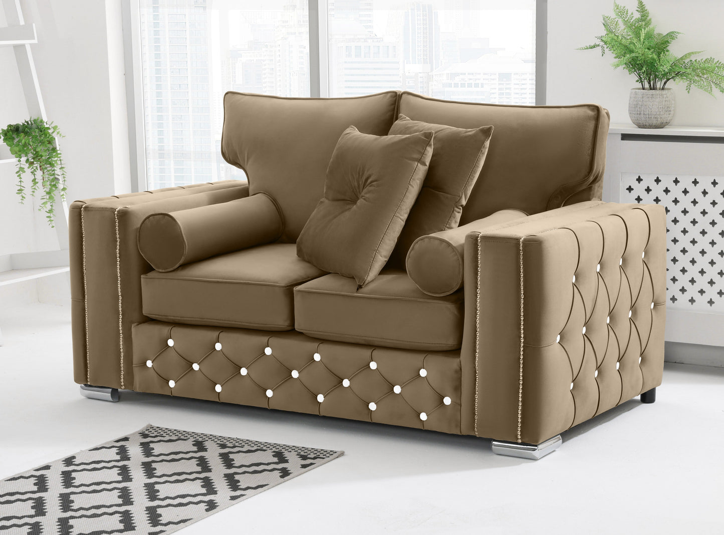 Ventura 3+2 Fullback + Extra Cushions + Diamonds