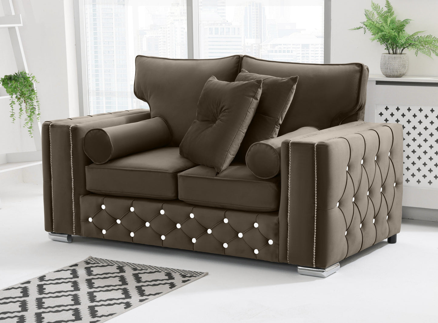 Ventura 3+2 Fullback + Extra Cushions + Diamonds