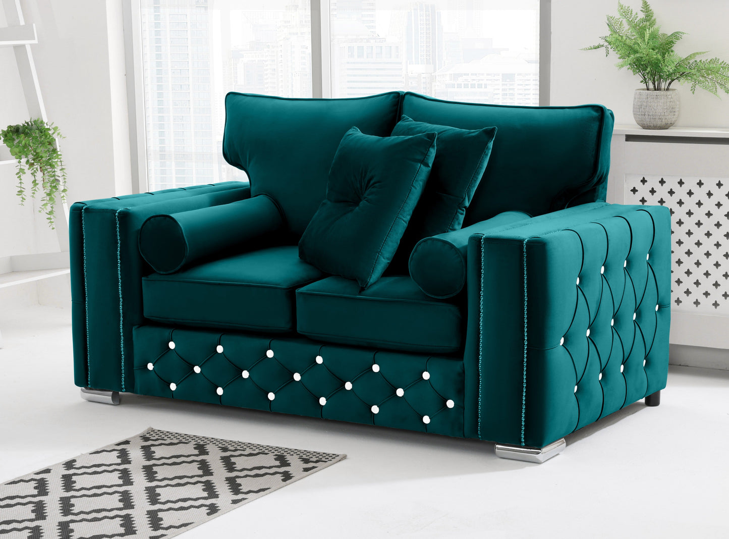 Ventura 3+2 Fullback + Extra Cushions + Diamonds