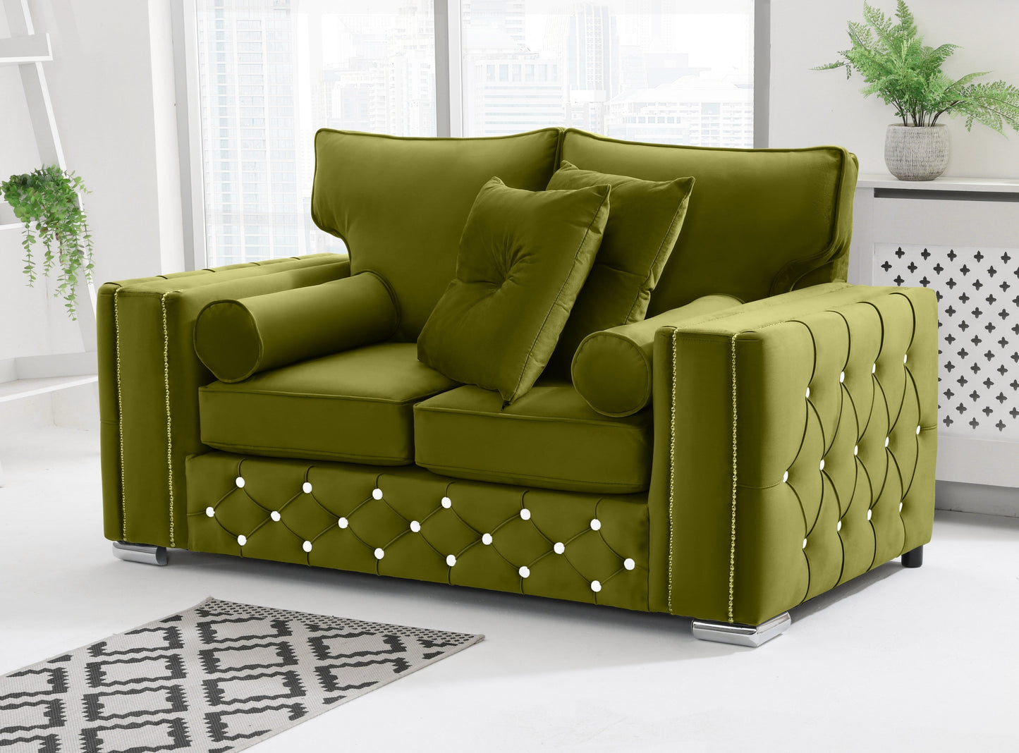 Ventura 3+2 Fullback + Extra Cushions + Diamonds