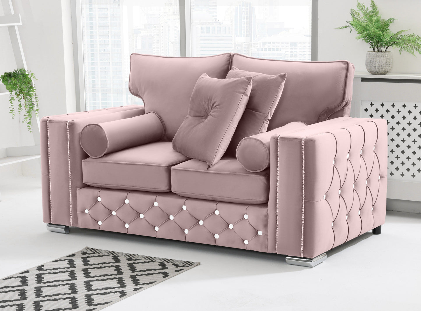 Ventura 3+2 Fullback + Extra Cushions + Diamonds