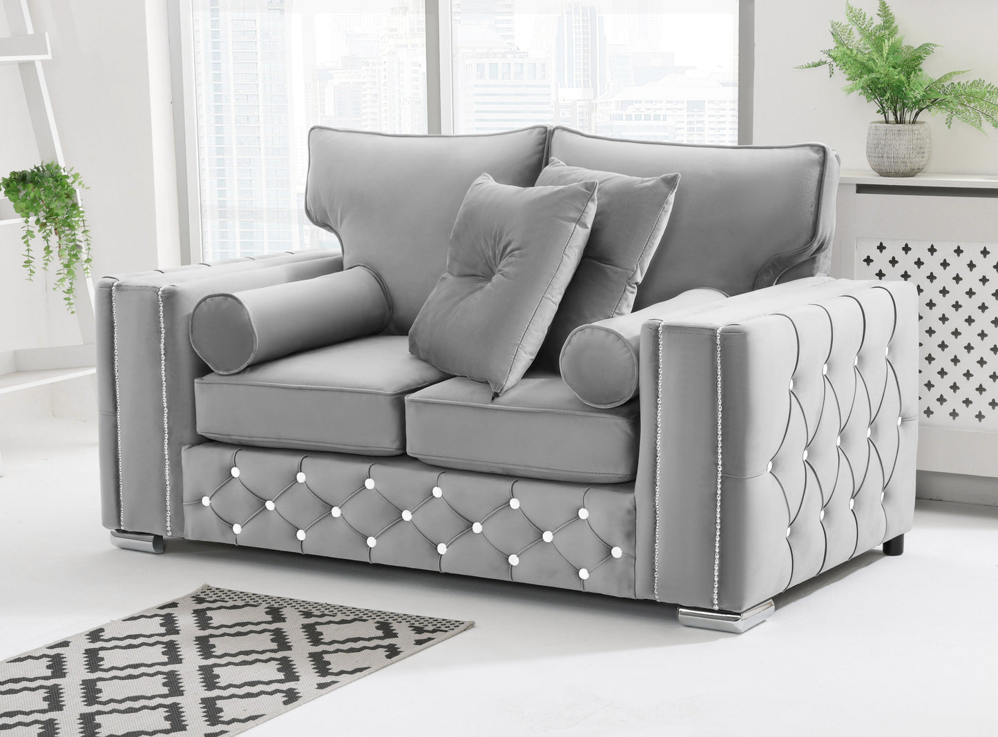 Ventura 3+2 Fullback + Extra Cushions + Diamonds
