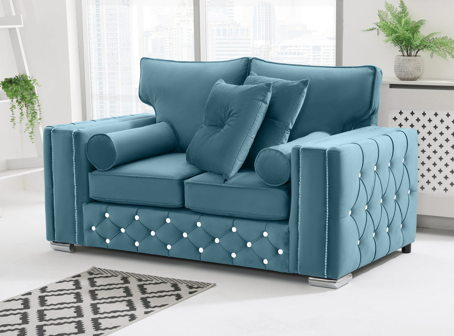 Ventura 3+2 Fullback + Extra Cushions + Diamonds