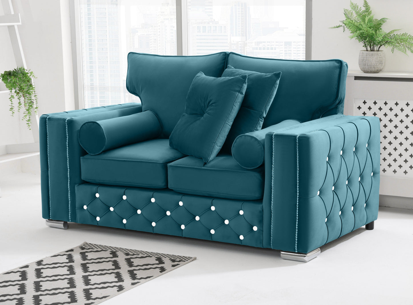 Ventura 3+2 Fullback + Extra Cushions + Diamonds