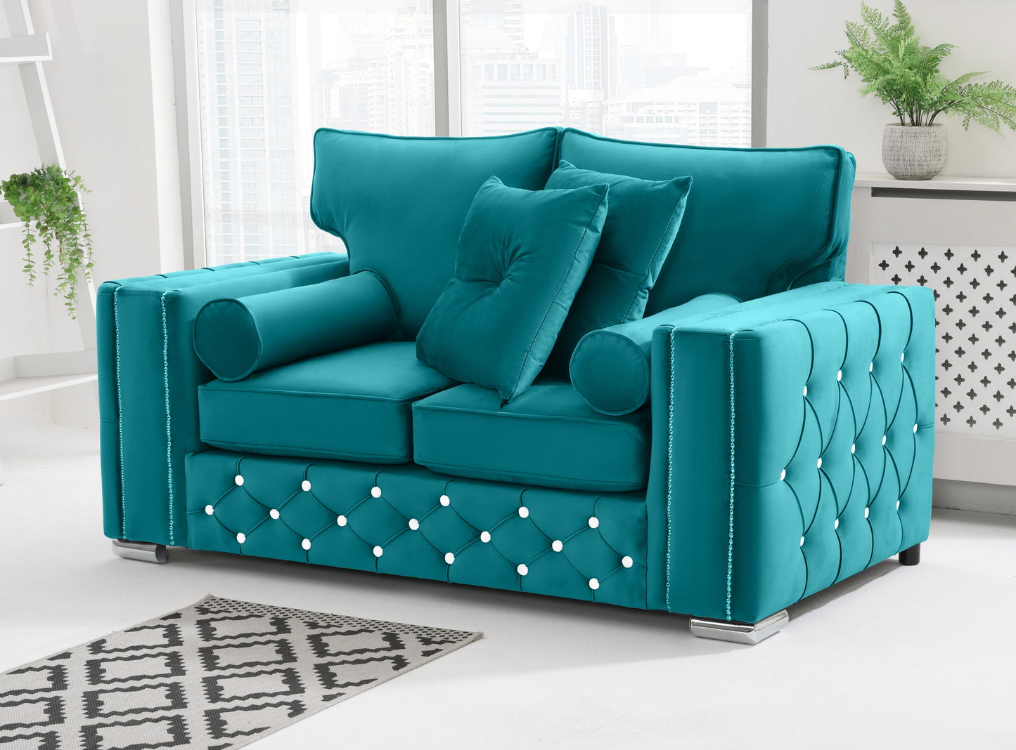 Ventura 3+2 Fullback + Extra Cushions + Diamonds