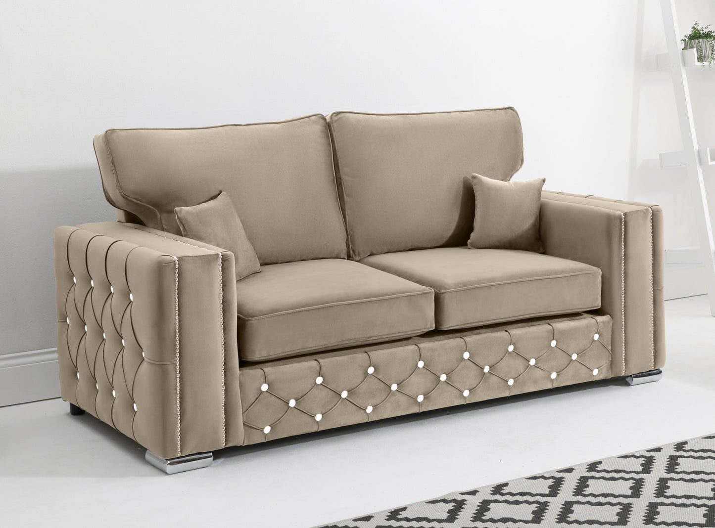 Ventura 3+2 Fullback + Extra Cushions + Diamonds