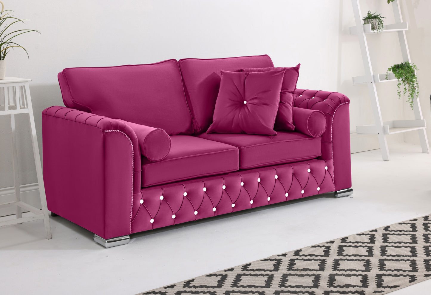 Santoro 3+2 Fullback + Extra Cushions + Diamonds
