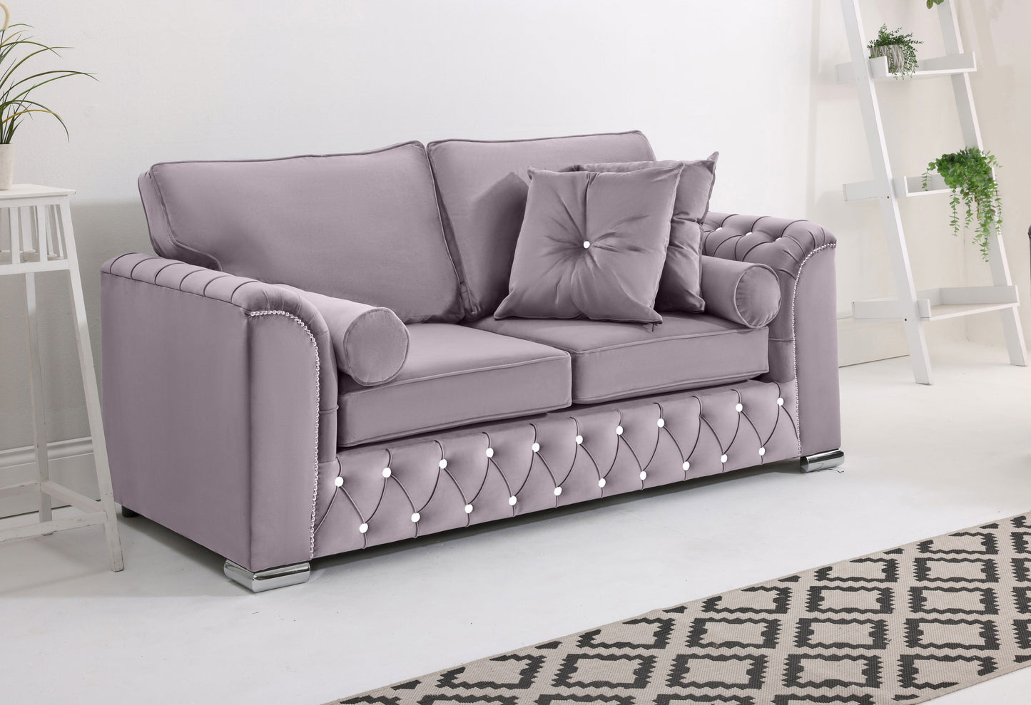 Santoro 3+2 Fullback + Extra Cushions + Diamonds