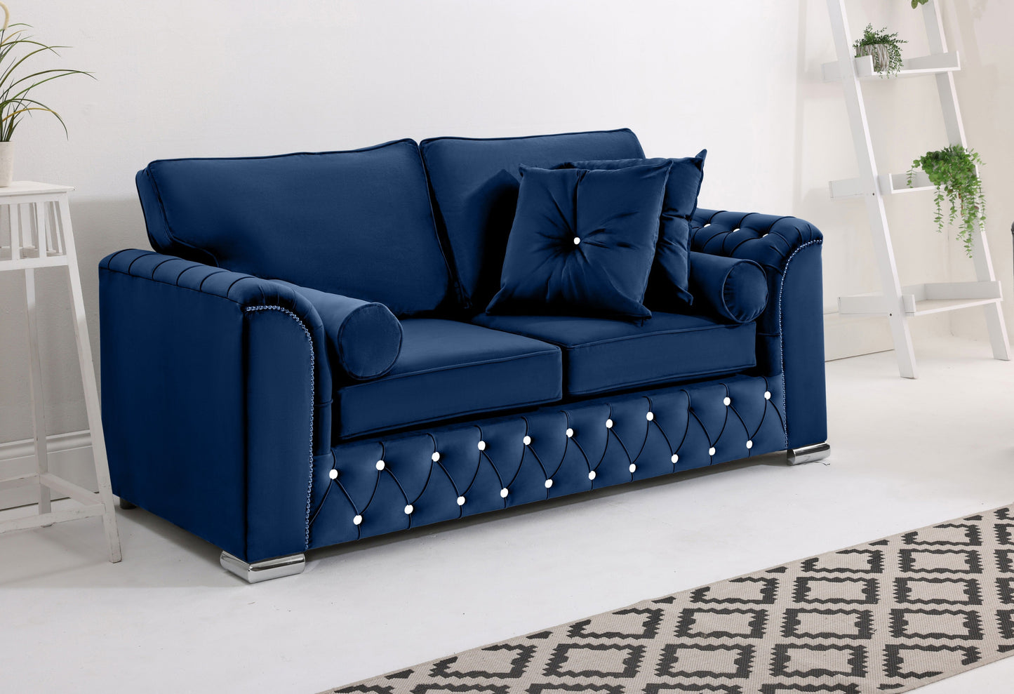 Santoro 3+2 Fullback + Extra Cushions + Diamonds