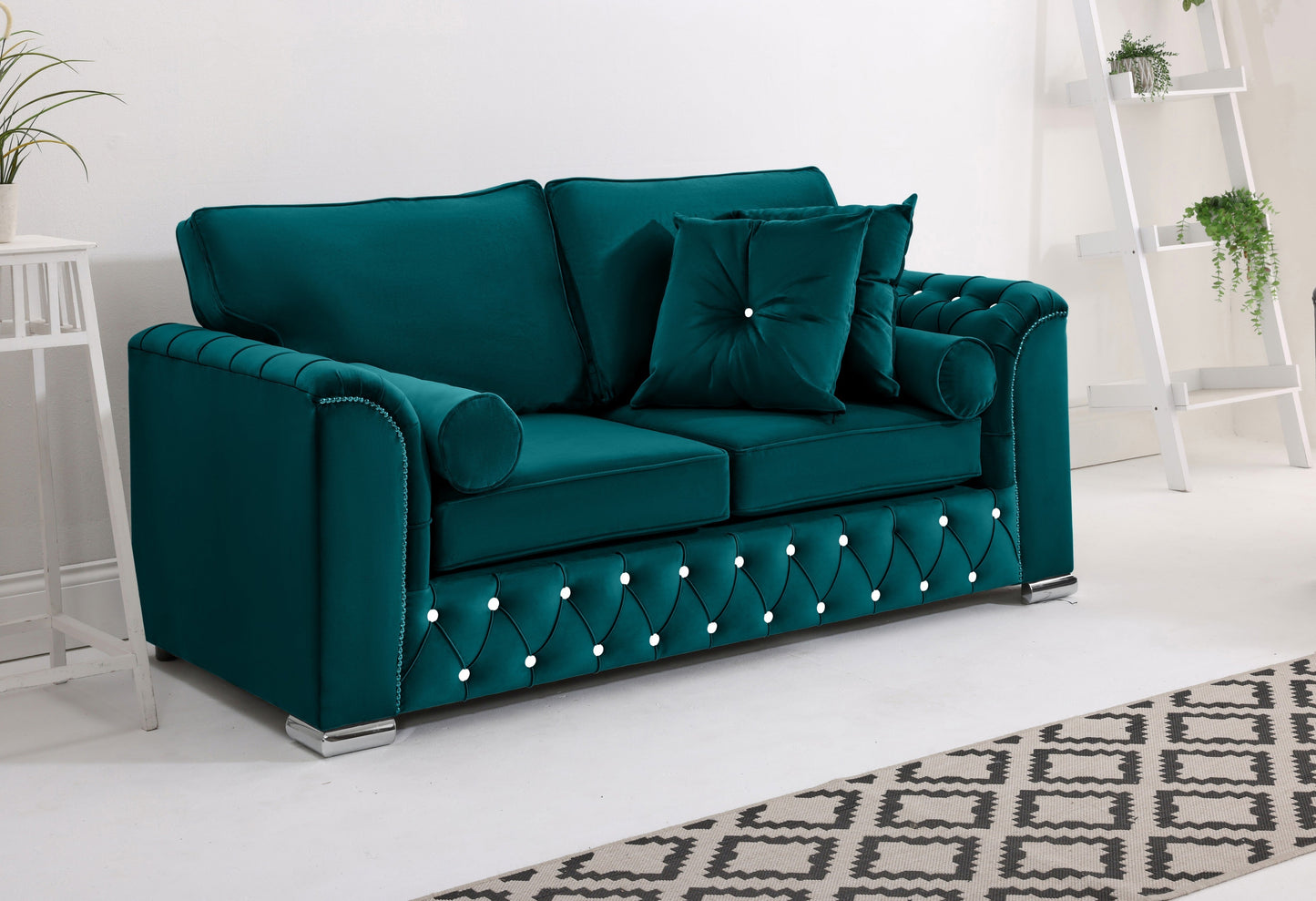 Santoro 3+2 Fullback + Extra Cushions + Diamonds