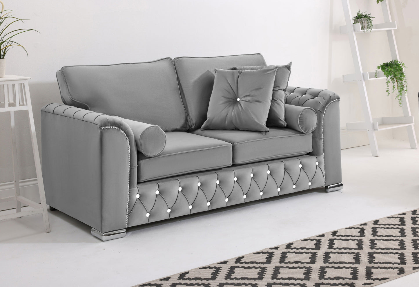 Santoro 3+2 Fullback + Extra Cushions + Diamonds
