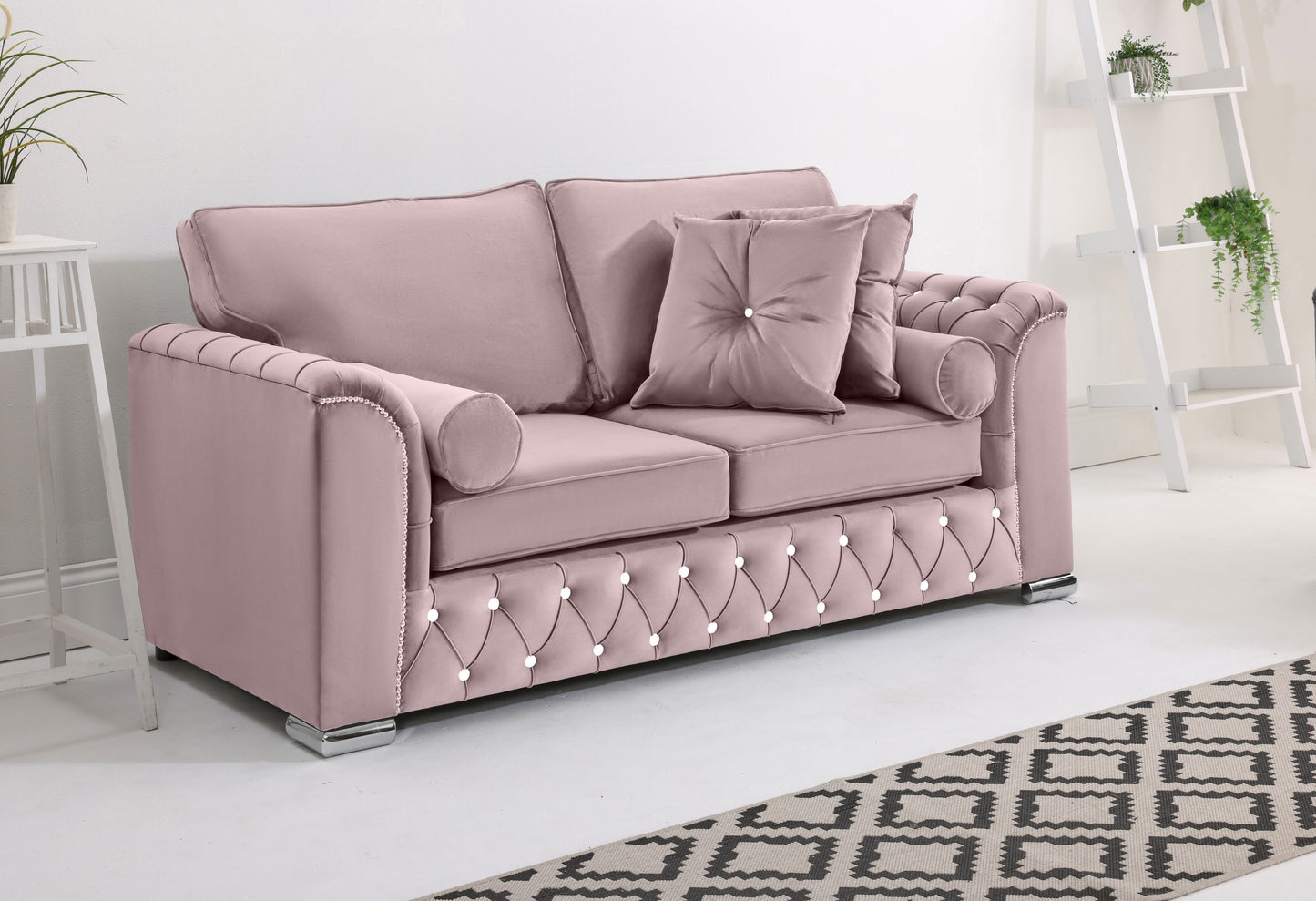 Santoro 3+2 Fullback + Extra Cushions + Diamonds