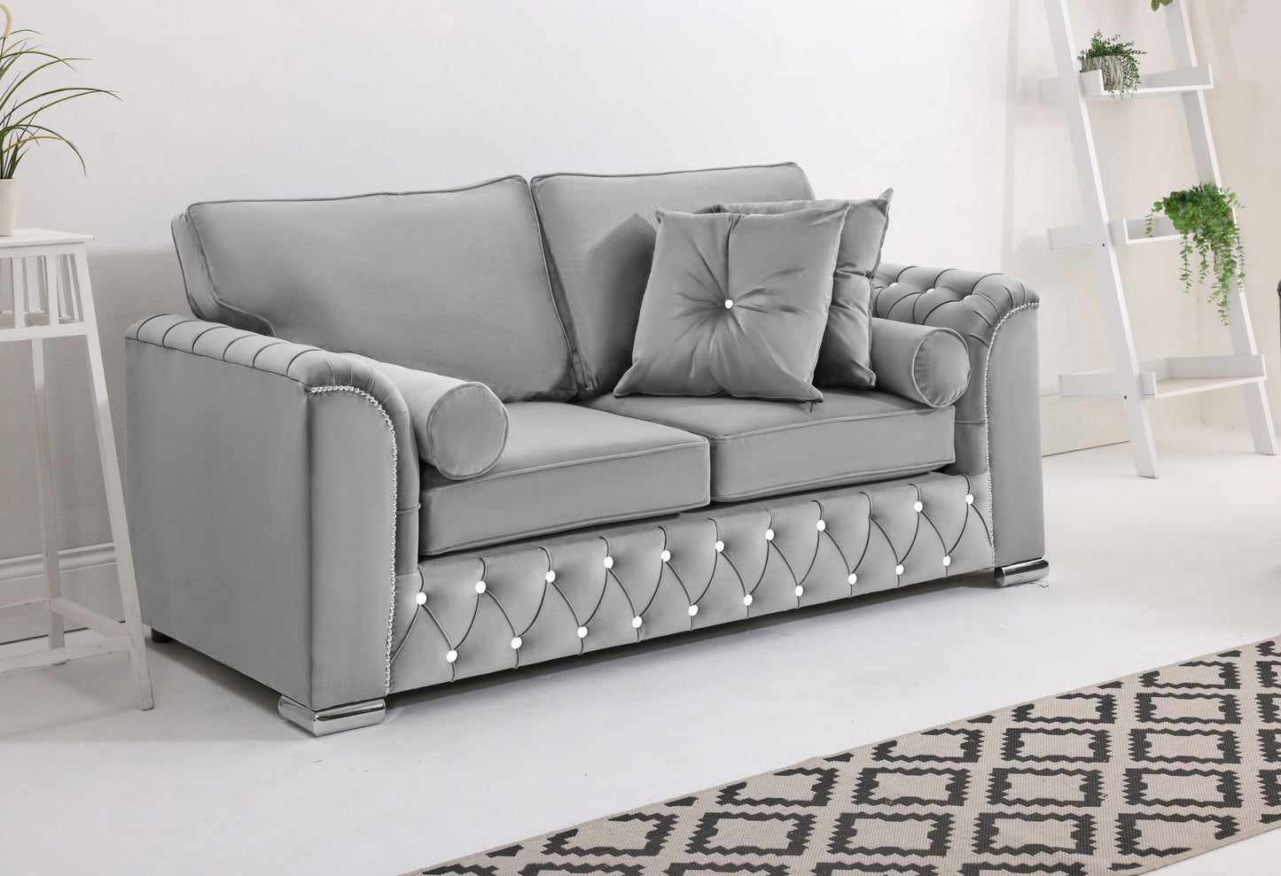 Santoro 3+2 Fullback + Extra Cushions + Diamonds
