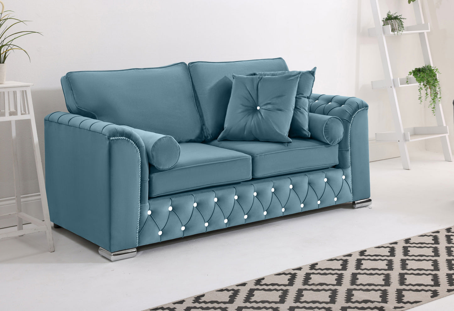 Santoro 3+2 Fullback + Extra Cushions + Diamonds