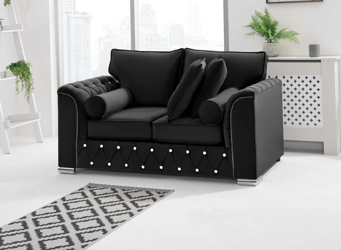 Santoro 3+2 Fullback + Extra Cushions + Diamonds