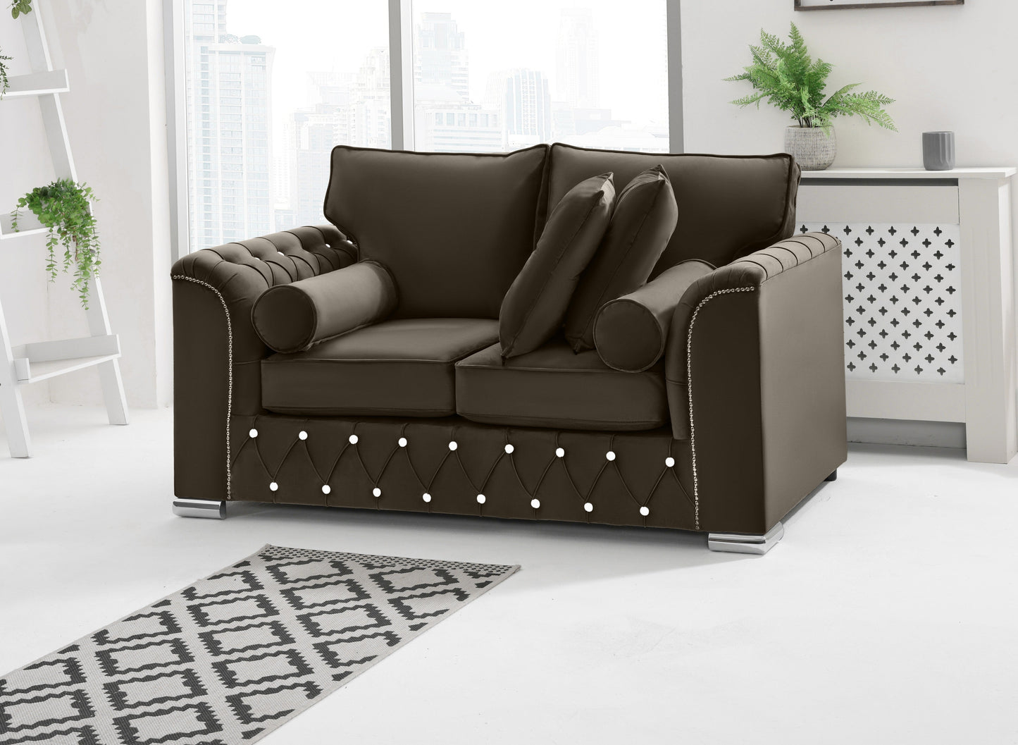 Santoro 3+2 Fullback + Extra Cushions + Diamonds