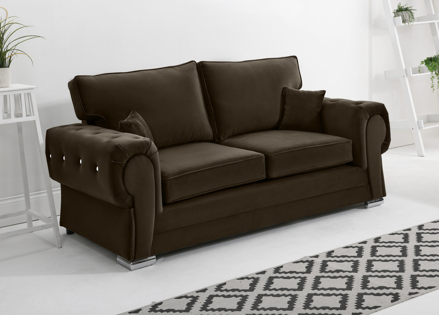 Lucera Plush 3+2 Fullback + Diamonds