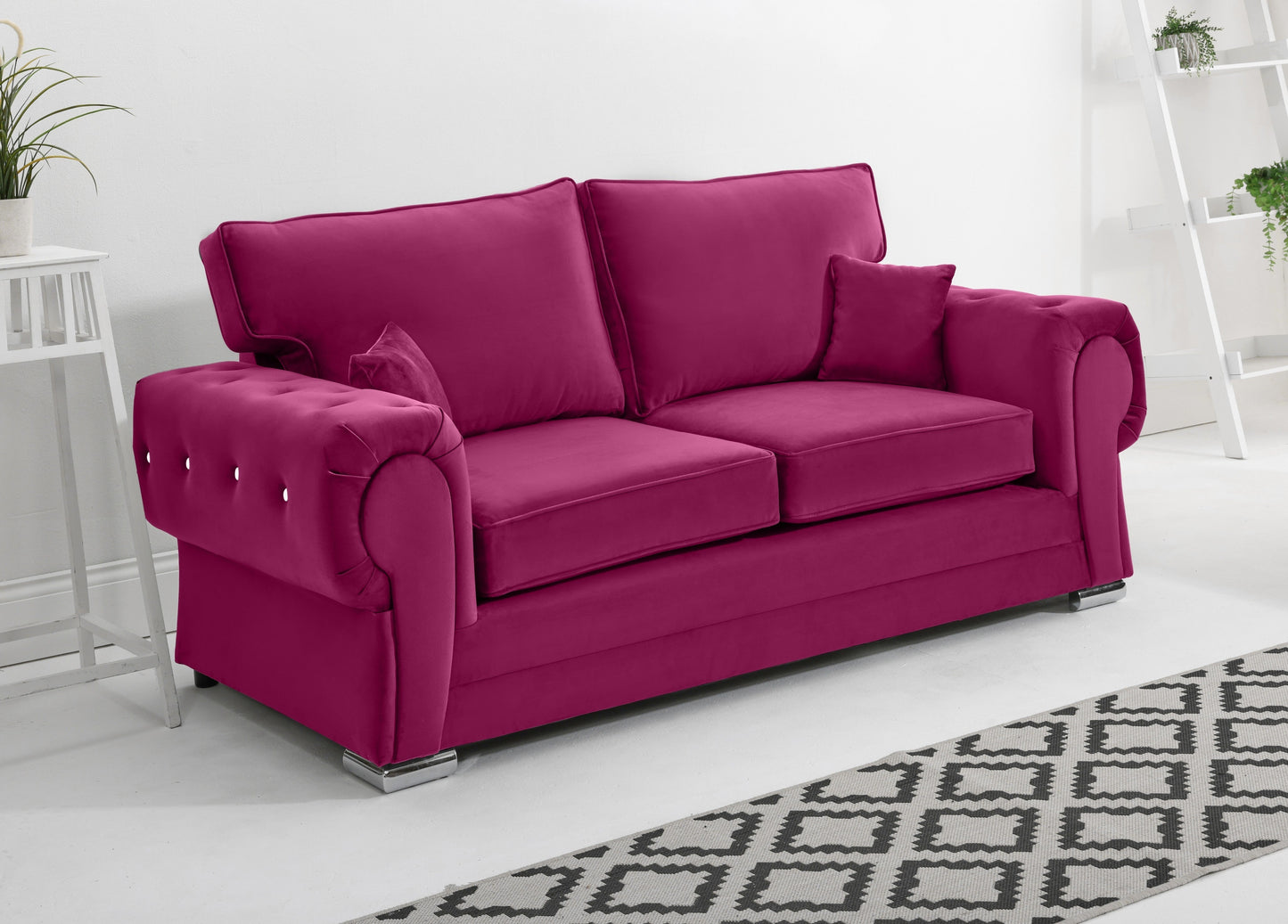 Lucera Plush 3+2 Fullback + Diamonds