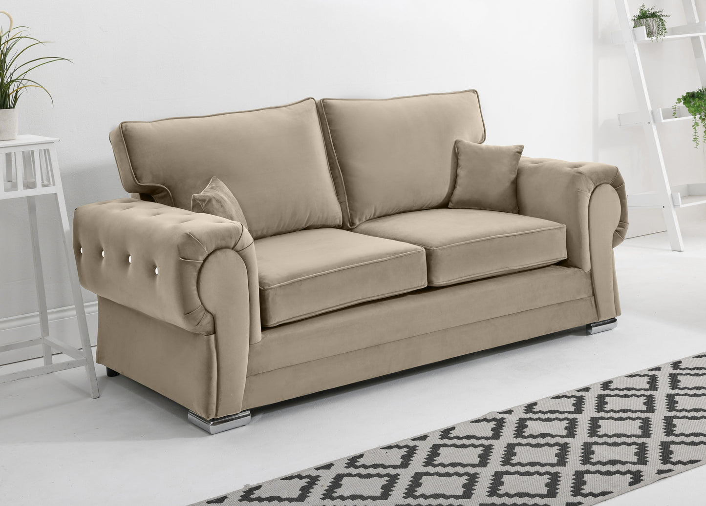 Lucera Plush 3+2 Fullback + Diamonds
