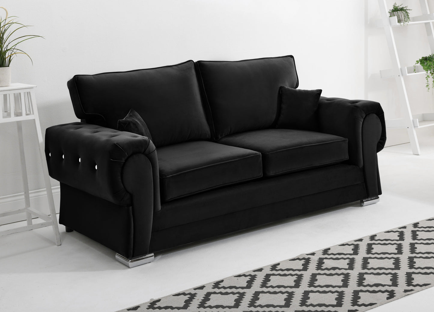 Lucera Plush 3+2 Fullback + Diamonds