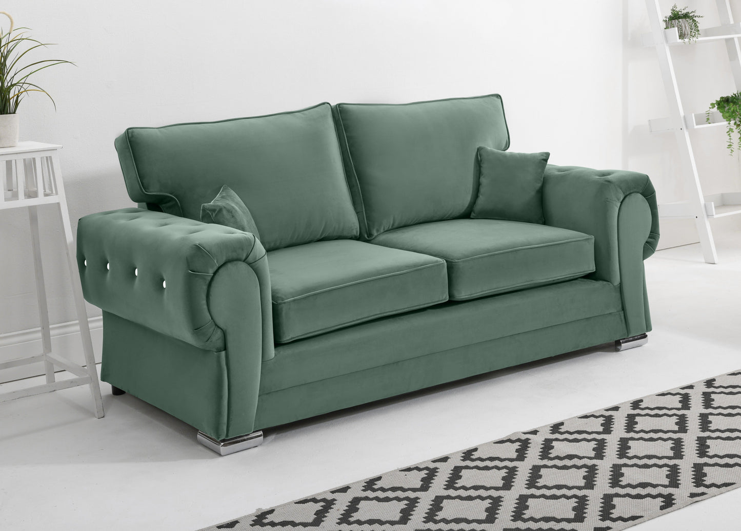 Lucera Plush 3+2 Fullback + Diamonds